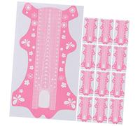 BELLIFFY Forme D'ongle Autocollants D'extension Fournitures De Nail Art Outil De Manucure Pour Salon Formes De Guide D'art Accessoires De Nail Art