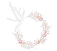 BELLIFFY Guirlande Bandeau Ruban Bandeau Perlé Bandeau Pour Femme Bandeau Pour Filles Bandeau De Perles Attaches De Cheveux Pour Enfants Attaches De Cheveux D'Enfant Bandeaux Bandeaux De