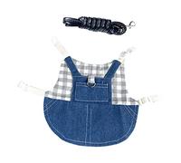 BELLIFFY Harnais pour Lapin Laisse pour Petit Animal Ensemble Réglable Et Doux Confortable Et Sûr pour Lapin