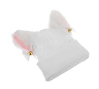 BELLIFFY Housse De Casque De Ski Lavable avec Design De Chat Élastique pour Casque De Ski Accessoire pour Sports Hiver Style Amusant Et Confortable Universelle