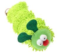 BELLIFFY Interactif pour Chaton Peluche Forme Chenille avec Cataire Coussin à Mâcher Stimulant pour Chats et Chiots Favorise la Digestion et Activité Physique