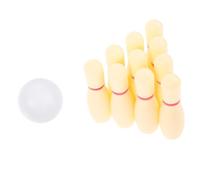 BELLIFFY Jeu de Bowling Garçon Fille Plastique Sécurisé Kit Ludique Activités Intérieures et Extérieures Accessoire pour Fêtes et Loisirs Famille