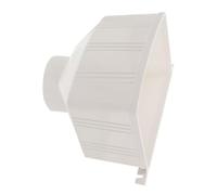 BELLIFFY kit de gouttières pour abri de jardin crépine de de gouttière plastique blanc simple à utiliser pour maisons et bâtiments collecte d'eau de pluie