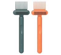 BELLIFFY Kit De Nettoyage De Brosse À Cheveux Pour Peigne Brosse À Cheveux Peigne Anti-peluches Pratique En Voyage