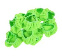 BELLIFFY Kit de Nettoyage pour Vitres de Voiture 10 Pièces Housses en Coton Polyester Vert Triangle Brosse D’Entretien Automobile Multifonction pour Pare-Brise Intérieur et Extérieur
