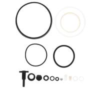 BELLIFFY Kit de Réparation pour Cric Hydraulique Vertical 125 Tonnes Joints D’Étanchéité Complets Pompe Valve Anti-Poussière et Bille en Acier Accessoires Compatibles pour Entretien et