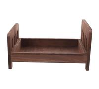 BELLIFFY Lit Bois pour Photographie Bébés Accessoire Décoratif Unique pour Séances Photo Né Design Adorable Et Compact pour Capturer des Moments Précieux