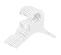 BELLIFFY Lot de 10 Cintres en Plastique pour Vêtements d'animaux pour Chiens Et Chats Légers Et Faciles
