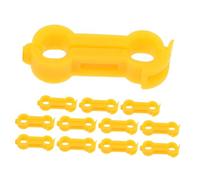 BELLIFFY Lot de 12 Ajusteurs de Pattes D'oiseau pour Perroquet, Correcteur de Posture des Orteils en Dedans, Matériau Confortable et Sûr, Taille Standard, Usage Santé pour Calopsittes