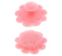 BELLIFFY Lot de 2 Brosses Lavantes en Silicone pour Bébé Brosse Douce Double Face pour Cuir Chevelu Sensible Masseur Anti Croûtes de Lait pour -Nés et Nourrissons Lors du Bain