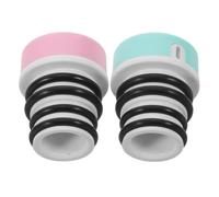 BELLIFFY Lot de 2 Buses de Douchette pour Bidet Portable Jet Mono-Orifice Doux Compactes Blanc Vert et Rose pour Voyage Camping et Soin Intime Douchette Bidet à Main Pratique