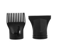 BELLIFFY Lot De 2 Embouts De Concentrateur Plat Et Peigne Pour Sèche-cheveux Professionnel, Accessoires Universels Coiffure, Fixation Rapide, Pour Salon Et Usage Voyage