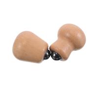 BELLIFFY Lot De 2 Outils De Modelage Du Visage Avec Manche En Bois : Masseur Polyvalent Pour Le Visage, Le Cou Et Les Épaules, Soulageant Les Tensions Musculaires - Pour Un Usage Quotidien