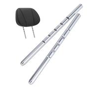 BELLIFFY Lot De 2 Tiges D'appui-tête Droites en Métal Réglables pour Sièges Auto Et Camping-Car, Installation Facile, Support Confortable pour Conduite Longue Durée, Accessoires Véhicule Universels