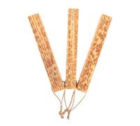 BELLIFFY Lot de 3 Bâtonnets d'Allumage en Bois Gras de Pin 15X2X2 CM Kit d'Allumage de Feu pour Camping et Randonnée Bois d'Allumage Résineux Naturel Accessoires Feu de Camp Résistants