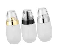 BELLIFFY Lot De 3 Flacons À Pompe De 50 Ml Pour Shampoing Gel Crème Pour Le Visage Faciles À Utiliser Et À Nettoyer
