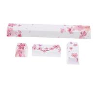 BELLIFFY Lot De 4 Touches De Clavier Mécanique en Pbt Design Unisexe Facile À Installer À Retirer Résistantes Aux Rayures Et À La Poussière