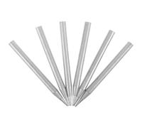 BELLIFFY Lot de 6 Pointes de Fer à Souder en Fer Pointues Pannes Fines Haute Performance pour Station de Soudage Remplacement Précis pour Soudage Électronique et Industriel