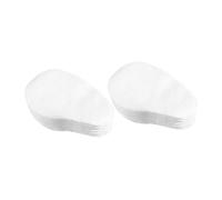 BELLIFFY Masque Oculaire Portable en Matériau Synthétique Blanc, 200 Pièces, Coussinet Oculaire Confortable et Facile à Déchirer, pour Voyage en Extérieur et Hôtel