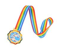 BELLIFFY Médaille Or Première Place pour Garçon Fille avec Ruban Médaille de Récompense Métal pour Compétitions Scolaires de Natation Souvenir Commémoratif Sportif