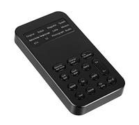 BELLIFFY Mini Carte Son Modificateur de Voix Externe 8 Effets Sonores, Multiple Modes de Changement, Ton Clair, Compatible Karaoké et Jeux, Dimensions 9,5X5X1 CM, ABS Noir