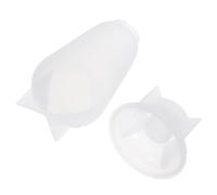 BELLIFFY Moule en Silicone Flexible pour Moulage de Résine Époxy et Bougies Format Ampoule Base Stable Transparent et Résistant Haute Température Kit Créatif pour Loisirs DIY Moule