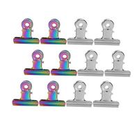 BELLIFFY Outils Pratiques Pour Nail Art 12 Pièces Clips Métalliques Pour Pointes Dongles Pour Une Utilisation En Salon À Domicile