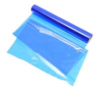 BELLIFFY Papier Cellophane pour Emballage Fleurs Rouleau Cadeau Fleuriste Bleu Film Alimentaire Sûr pour Bouquets et Paniers Cadeaux