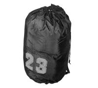 BELLIFFY Paquet à Dos à Cordon Noir pour Basketball et Sport Léger et Respirant Panneau en Maille pour Entraînement Plage Voyage et Activités en Plein Air - Paquet de Sport Polyvalent