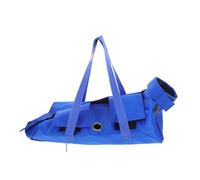 BELLIFFY Paquet de Toilettage pour Animaux de Compagnie Bleu M Harnais Portable Pliable Anti-Griffures Paquet de Transport Sécurisé pour Chat pour Coupe des Ongles Soins et Voyages