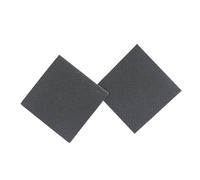 BELLIFFY Patins Antidérapants Autocollants pour Semelles Talons Hauts 4 Paires Coussinets Carrés Noirs Taille L du Bruit pour Femmes Bottines Bottes Auto-Adhésifs Adhérence Renforcée