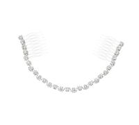 BELLIFFY Peigne À Chaîne Pour Mariée Accessoire Cheveux Décoration Cristal Bijoux Cheveux Femmes Filles