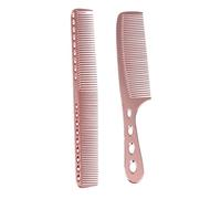 BELLIFFY Peigne À Cheveux Pour Femmes Accessoires De Coiffure Ensemble De Peignes En Acier Inoxydable Rose