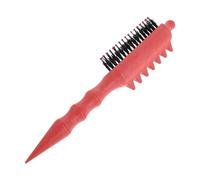 BELLIFFY Peigne à Crêper à Coussin D'air pour Massage du Cuir Chevelu, Coiffage Volumateur et Démêlage, Brosse Orange pour Cheveux Fins, Outil Polyvalent de Salon, Soin Capillaire