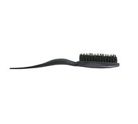BELLIFFY Peigne De Coiffure À Trois Rangées Brosse À Crêper En Poils De Sanglier Naturels Poignée Ergonomique Confortable Pour Salon Maison