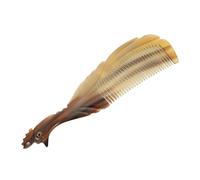 BELLIFFY Peigne De Massage En Corne De Bœuf Pour Cheveux Et Cuir Chevelu Peigne À Cheveux Maison