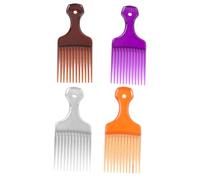 BELLIFFY Peignes De Coiffure À Dents Fines Lot De 4 Pièces Peigne De Coiffure Brosse À Laque Pour Hommes Peigne De Massage Accessoires De Coiffure Couleur Aléatoire