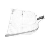 BELLIFFY Pelle Fer Légère pour Jardin Filtrage Maïs et Arachides Pelle de Sol Ergonomique Multifonction Outil Agricole Portable pour Filtrage de Terre et Granulés