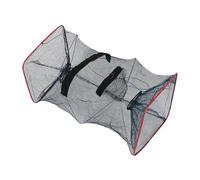 BELLIFFY Piège à Crabes Pliable en Nylon Cage Métallique Portable, Filet Réutilisable pour Pêche et Camping, Capture de Homards et Crabes