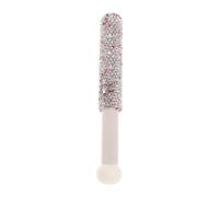 BELLIFFY Pinceau Correcteur Maquillage Champignon Rose à Tête Éponge Douce Applicateur Estompeur Portable avec Manche Strassé Outil Précis pour Teint et Retouches Visage en Déplacement