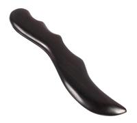 BELLIFFY Planche de Massage en Bois de Santal Naturelle Outil Gua Sha Anti-Stress pour Visage et Corps Surface Lisse Ergonomique pour Soin Spa et Soulagement Musculaire Accessoire