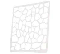 BELLIFFY Pochoirs à Peindre Géométriques Réutilisables Faciles à Utiliser en Pet Blanc pour Enseignants et Ingénieurs, pour Travaux Professionnels et Journaux