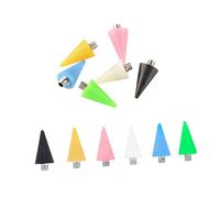BELLIFFY Pointe de Stylo Acrylique 5Pcs Outils de Nail Art Pointe de Remplacement de Stylo de Manucure Outil Portatif pour Nail Art DIY