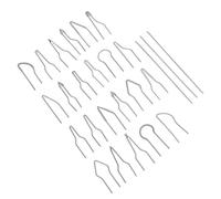 BELLIFFY Pointes de Pyrogravure Haute Impédance 26 Pièces Diamètre 1 MM Kit Mixte 1-23 Longueur 70 MM Accessoires pour Outils de Pyrogravure Rechanges pour Stylo Pyrograveur Ensemble