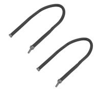 BELLIFFY Pompe À Bandelette D' pour Aquarium Tube À Bulles D' Accessoires pour Aquarium Bande À Bulles d'air Diffuseur d'air Tube De Pompe À (Lot De 2 Noir)