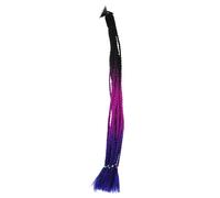 BELLIFFY Porteur De Tresses Colorées Pour Casque Décoration De Queue De Cheval Accessoire Amovible Et Facile à Installer