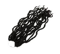 BELLIFFY Postiche Tressée Au Crochet Faux Locs Synthétiques Taille Moyenne Fibre Hair Locs Dreadlocks Africains Pour Femmes Fête Cosplay Shopping