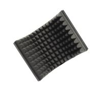 BELLIFFY Protection antibruit pour microphone en ABS et mousse, filtre coupe-vent pliable, isolation acoustique pour studio, convient aux microphones sur pied