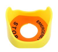 BELLIFFY Protection Bouton d'Arrêt d'Urgence Petit Modèle en Matériau Robuste Cache de Protection Transparent pour Interrupteur Industriel Dispositif de Sécurité Anti-Activation