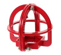 BELLIFFY Protection Robuste pour Tête de Gicleur Incendie Rouge Garde Métallique Anti-dommage Installation Facile sans Démontage Cages de Protection pour Bâtiments Résidentiels et